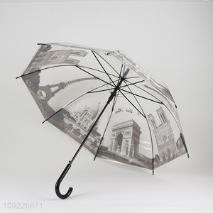 New Product Creative Windproof <em>Umbrella</em> Transparent Clear <em>Umbrella</em> for Walking