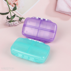 Factory Price Moisture Resistant Travel <em>Pill</em> Case <em>Pill</em> Organizer <em>Box</em>