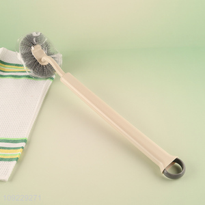Top selling long handle bathroom accessories household toilet brush  wholesale