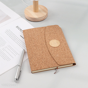 New Product A5 <em>Notebook</em> Cork Pattern PU Leather Journal <em>Notebook</em> for Office