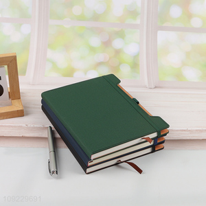 High Quality A5 <em>Notebook</em> PU Leather Cover Lined <em>Notebook</em> for School College