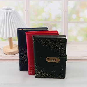 Factory Price A5 <em>Notebook</em> PU Leather Lined Journal <em>Notebook</em> for Work Office