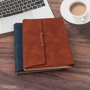 Factory Price A5 <em>Notebook</em> PU Leather Cover Ruled Journal <em>Notebook</em> for Writing