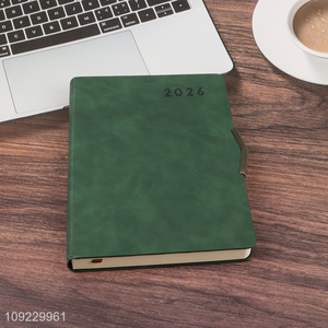Hot Selling A5 <em>Notebook</em> PU Leather Cover Journal <em>Notebook</em> for Office Business
