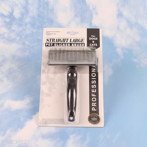 Factory Price <em>Pet</em> Slicker Brush <em>Pet</em> Grooming Brush for Dogs Cats