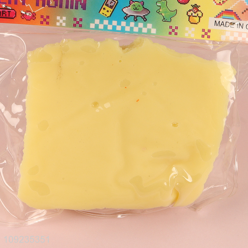 New Arrival Artificial Food Squishy Toy Squeeze Anxiety Relief Stress Toy