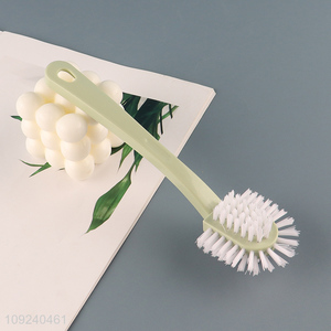 China wholesale long handle plastic <em>bathroom</em> accessories toilet brush