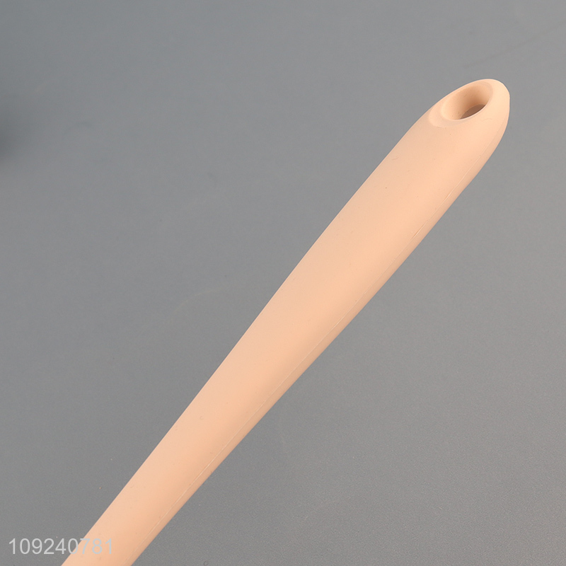 Most popular silicone kitchen utensil soup ladle with long handle