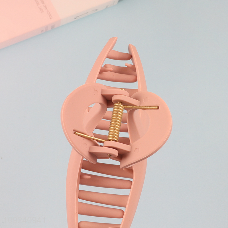High Quality Plastic Hair Claw Clip Non-Slip Hair Clamps for Women
