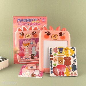 Good Quality 2-In-1 Magnetic <em>Puzzle</em> Game Writing Tablet Set for Kids