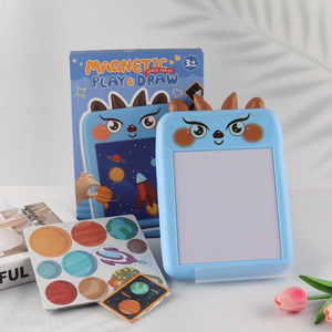 New Arrival 2-In-1 Magnetic <em>Puzzle</em> Game Writing Tablet Set for Kids