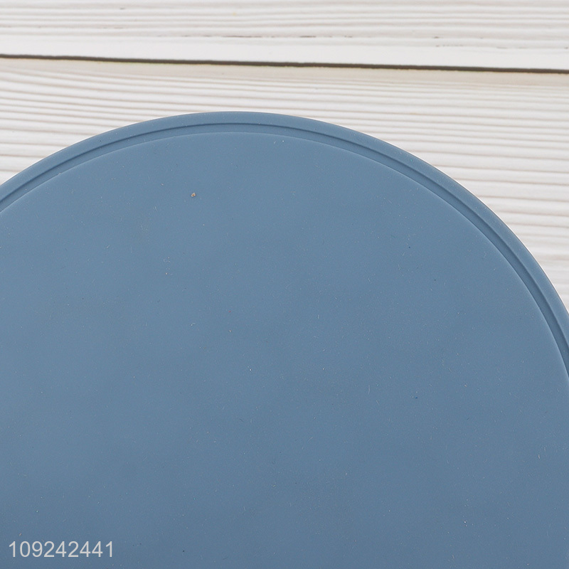 Top selling silicone round kitchen heat pad pot pad wholesale