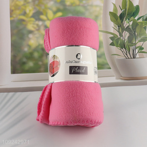 High Quality Winter Blanket Thick  Fleece Throw Blanket for Bed Sofa