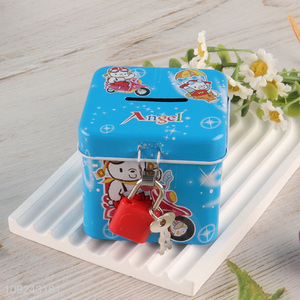 New Arrival Tin <em>Money</em> <em>Box</em> Metal Coin Saving <em>Box</em> Tin Piggy Bank