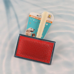 Wholesale <em>Dog</em> Slicker Brush Pet Grooming Brush Pet Hair Remover Tool