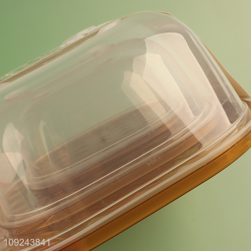Online Wholesale 3 Pieces Fruit Storage Containers Reusable Plastic Food Storage Containers