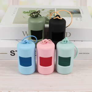 Top products multicolor portable pet <em>dog</em> waste bag holder waste bag case for sale