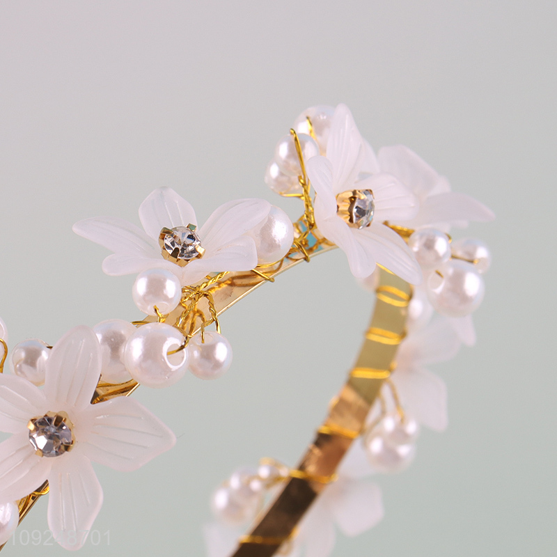 Hot Selling Flower Headband Trendy Hairband Hair Hoop Hair Accessories
