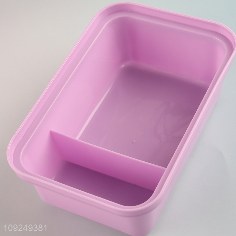 Wholesale Portable Plastic Bento Lunch Box and Water Bottle Set for Kids Toddlers