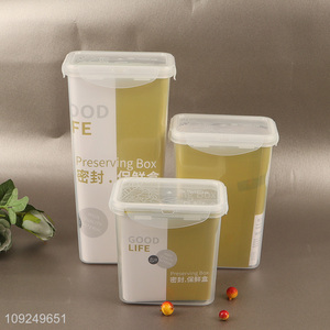 Hot products clear plastic food container preservation <em>box</em> crisper