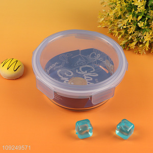 Most popular round 950ml sealed glass food container preservation <em>box</em>