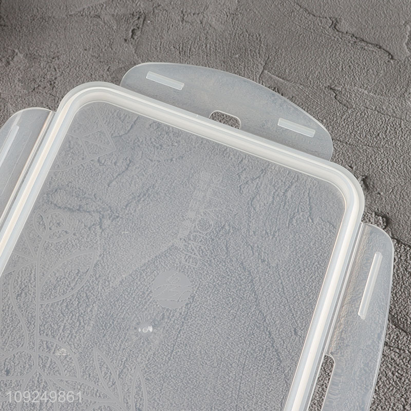 New arrival multi-layer rectangle ice cube mold ice cube tray with lid