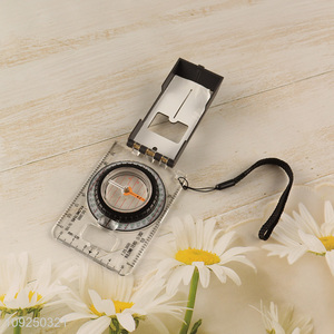 Good Quality Portable Multifunctional Waterproof Navigation Compass Map Ruler Magnifier