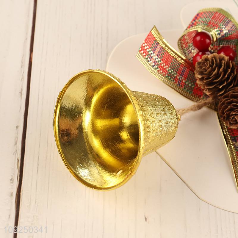 Online Wholesale Christmas Bells Ornaments Xmas Tree Bell Pendants for Party Decor