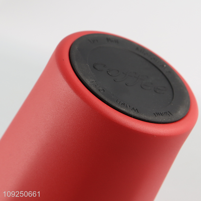 China Imports Insulated Tumbler Stainless Steel Travel Mug with Rope Handle