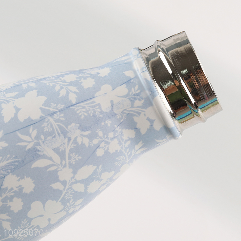 Good Quality Stainless Steel Double Walled Cola Shaped Insulated Water Bottle