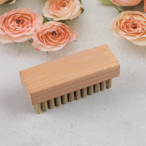 China factory rectangle <em>pet</em> bristle shoe brush sneaker brush for household