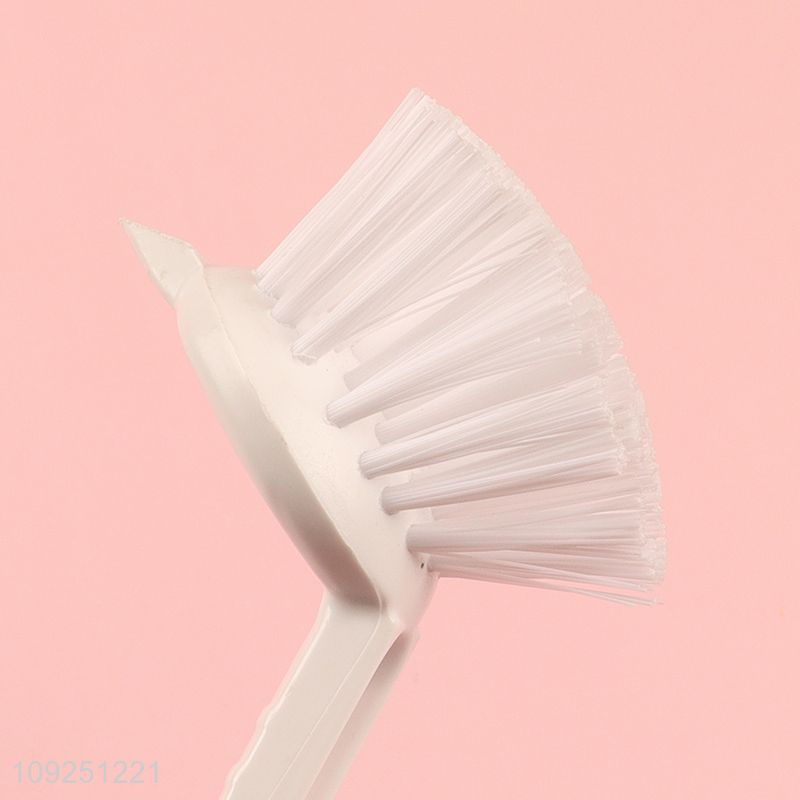 Good selling long handle home kitchen pot brush dish cleaning brush