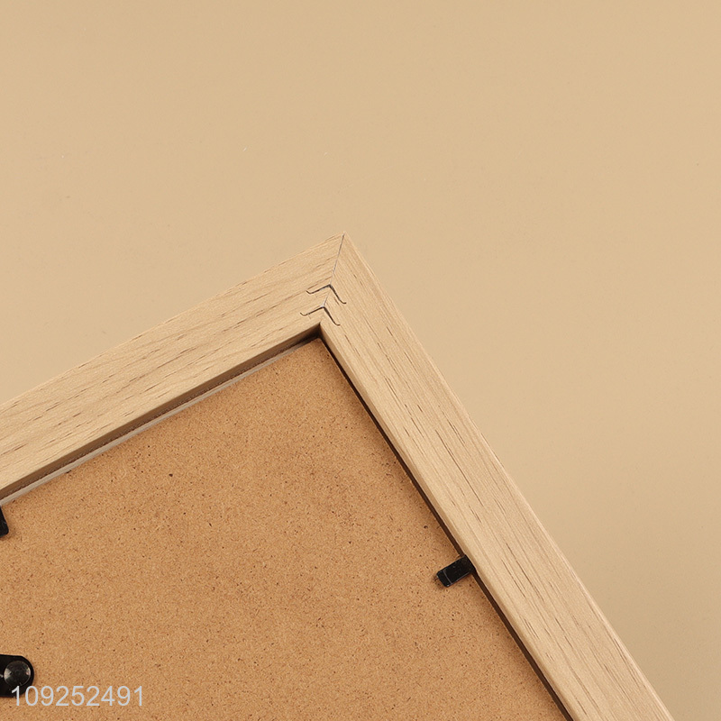 Good selling rectangle wooden photo frame picture frame wholesale
