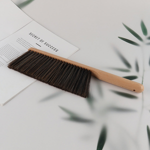 Good Quality Hand Broom <em>Brush</em> Horsehair Wooden Handle Dusting <em>Brush</em> for Bed