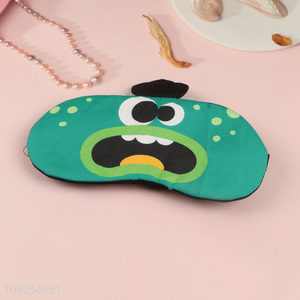 Online wholesale polyester portable travel sleeping eye mask eye cover