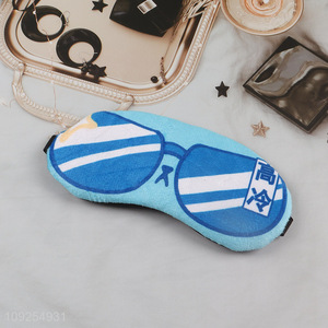 China products travel adjustable polyester sleeping eye mask eye cover