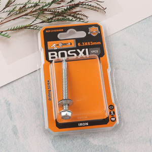 Hot Selling 1PC Iron Self Drilling Screw with Washer for Plastic Metal Wood