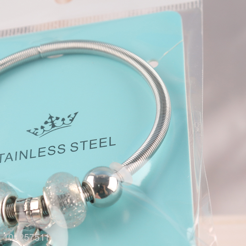 High Quality Charm Bracelet Fashion Jewelry for Girls Holiday Birthday Gifts