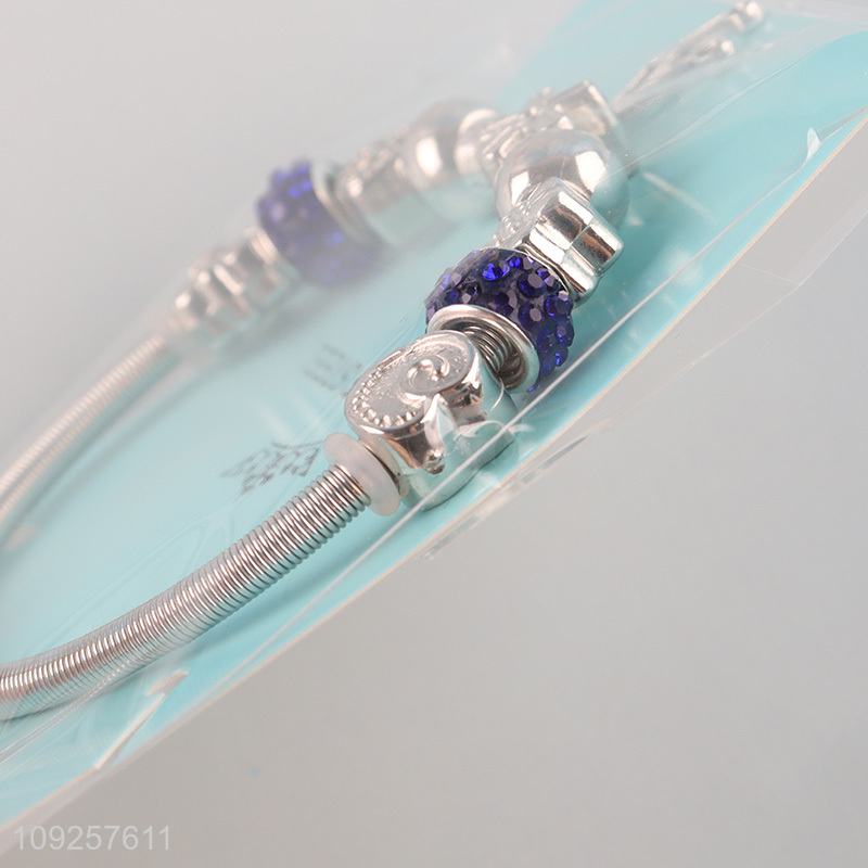 New Product Charm Bracelet Fashion Jewelry for Girls Holiday Birthday Gifts