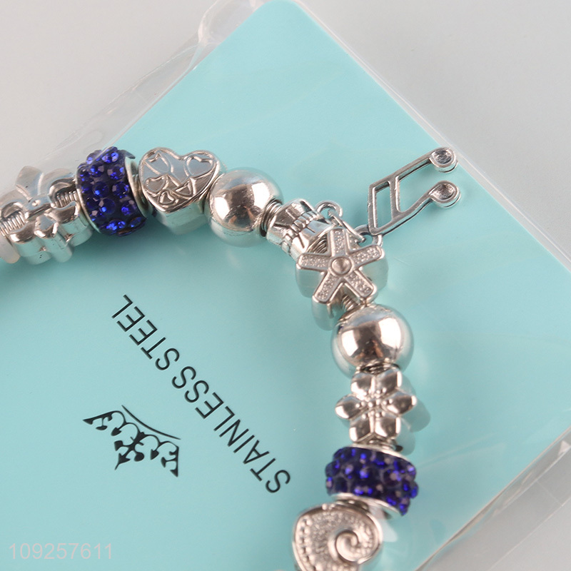 New Product Charm Bracelet Fashion Jewelry for Girls Holiday Birthday Gifts