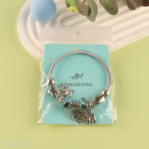 Factory Price Charm Bracelet Fashion Jewelry for Girls Holiday Birthday Gifts
