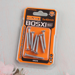 New Product 8 Pieces Self Tapping Screw Set Iron Self Tapping Screws Set