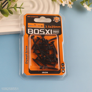 High Quality 24 Pieces Self Tapping Screw Set Iron Self Tapping Screws Set