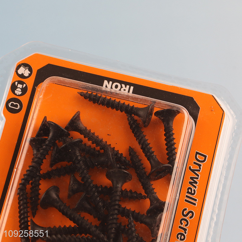 High Quality 24 Pieces Self Tapping Screw Set Iron Self Tapping Screws Set