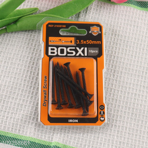 New Product 10 Pieces Self Tapping Screw Set Iron Self Tapping Screws Set