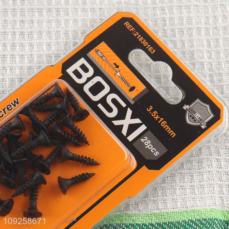 Factory Price 28 Pieces Self Tapping Screw Set Iron Self Tapping Screws Set