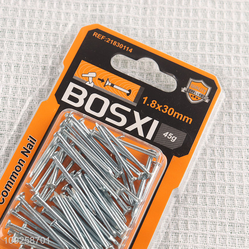 New Arrival Iron Nails for Indoor Outdoor Woodworking Construction Site