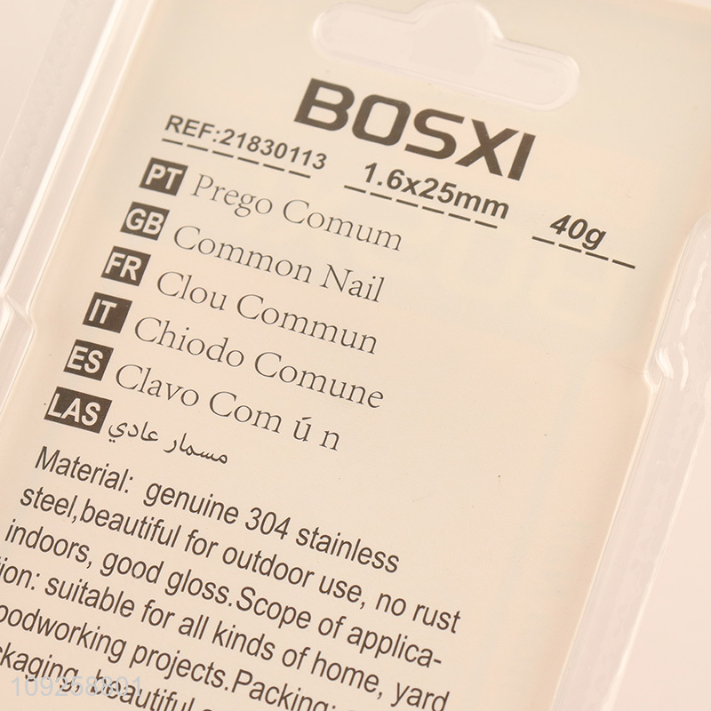 Good Quality Iron Nails for Indoor Outdoor Woodworking Construction Site