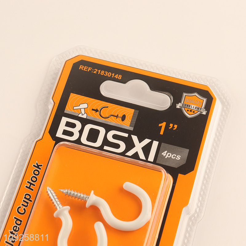 Hot Selling 4 Pieces Screw Eye Pins Heavy Duty Self Tapping Screws Hooks