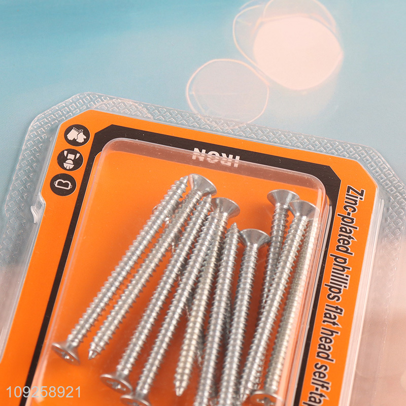 China Wholesale 12 Pieces Self Tapping Screw Set Iron Self Tapping Screws Set